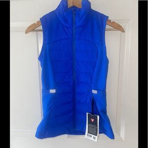 New Lululemon Down For It All Vest Blue Size 2
